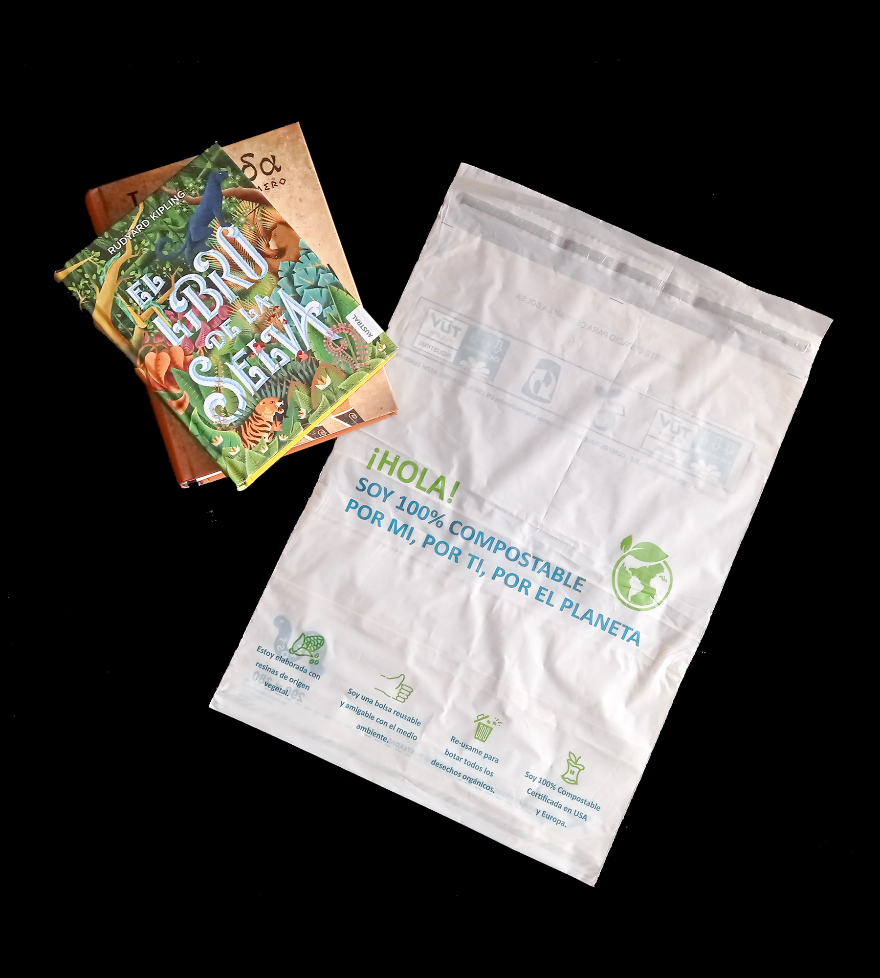 Bolsas blancas de seguridad biodegradables para ecommerce - mensajería -  Summit